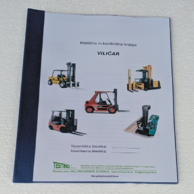 IZDELAVA MATIČNIH KNJIG IN KONTROLNIH KNJIG VZDRŽEVANJA