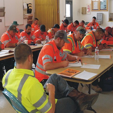 Usposabljanja in preizkusi usposobljenosti